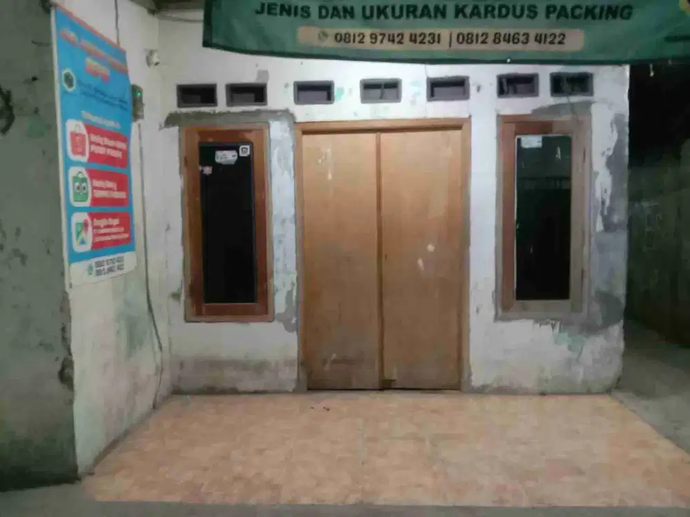 jual rumah kampung lokasi pengasinan sawangan depok