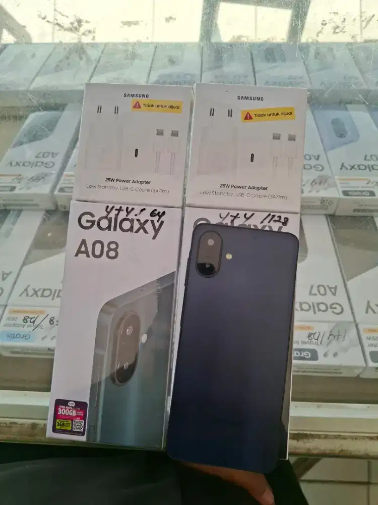 NEW SEGEL SAMSUNG GALAXY A08 GARANSI RESMI SEIN