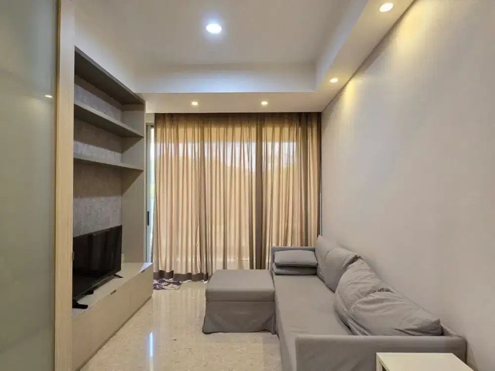 Disewa Apartemen Gold Coast 1BR, Uk 64m2, Full Furnished, Private Parking