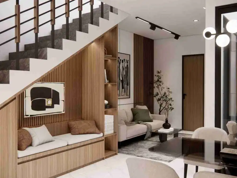 RUMAH NEW 100% BONUS INTERIOR Baruk Utara inner garden super lega area rungkut kompleks elit