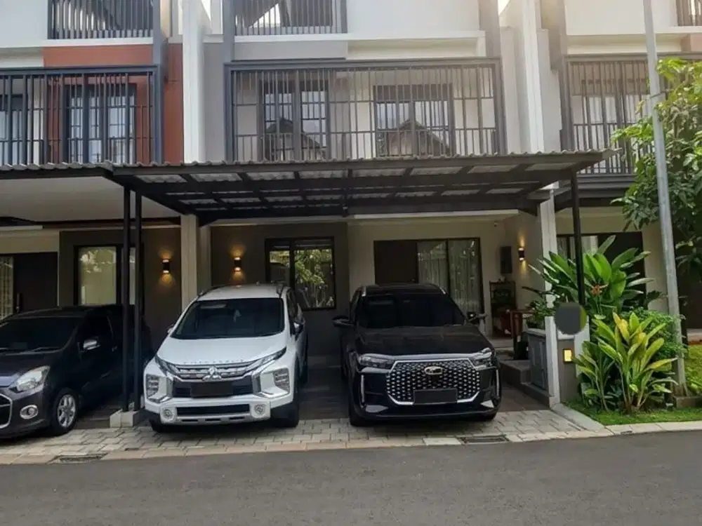 Rumah Dengan Attic Room Semi Furnish Dekat Kawasan Pendidikan dan Kuliner di Cluster Leonora Gading Serpong