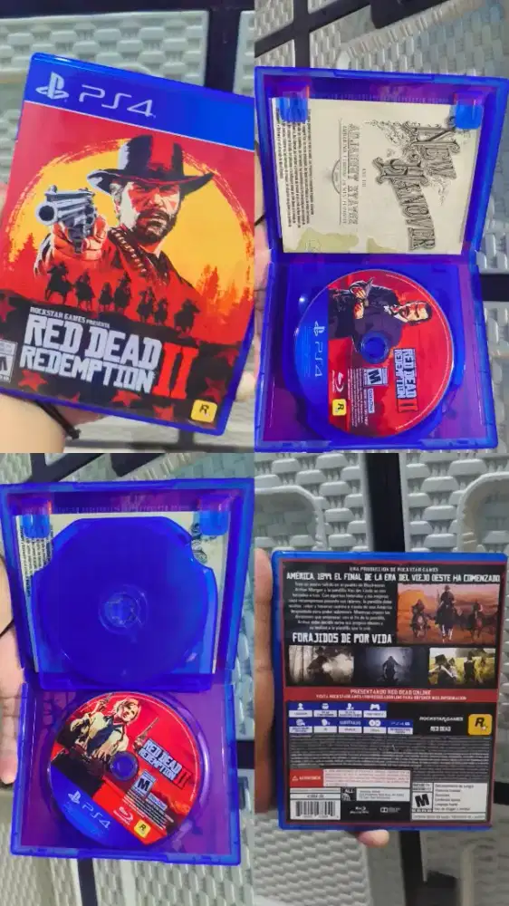BD PS4 RED DEAD REDEMPTION 2 REG 1 LIKE NEW