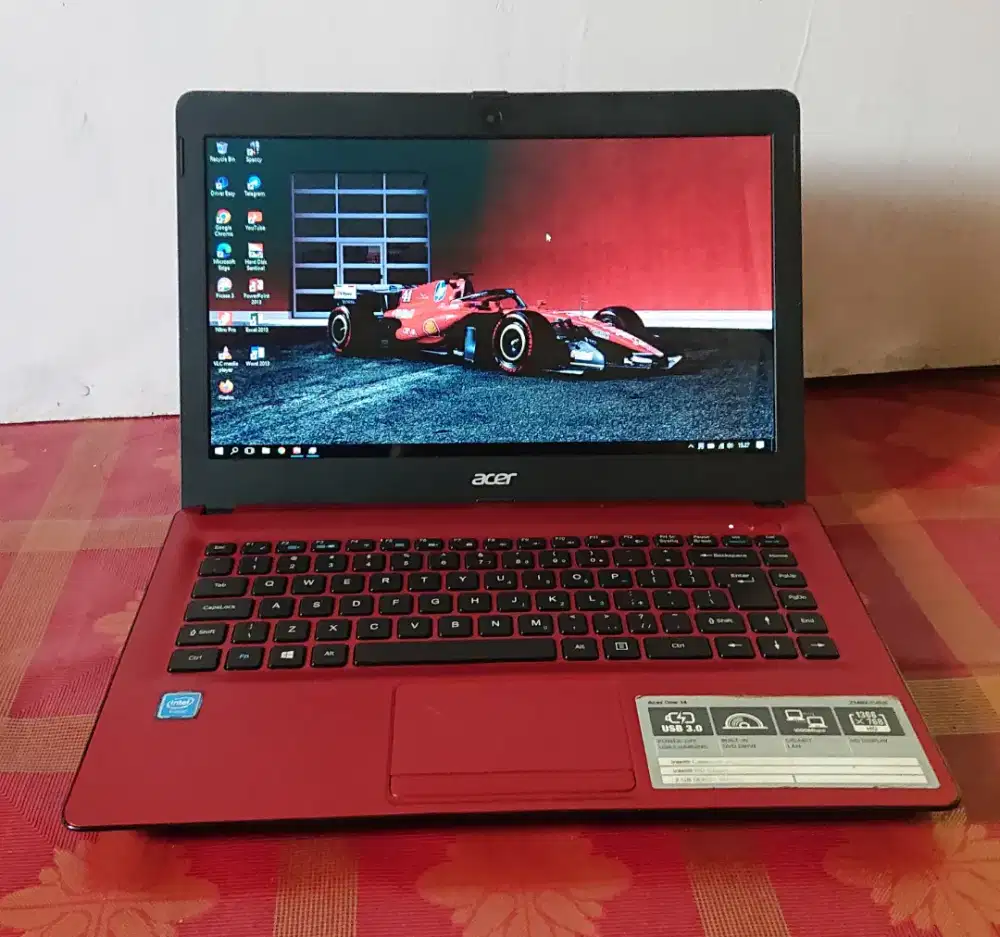 LAPTOP ACER ONE 14 Z1402 | CELERON 295TU | HDD 500GB | RAM DDR3l 4GB