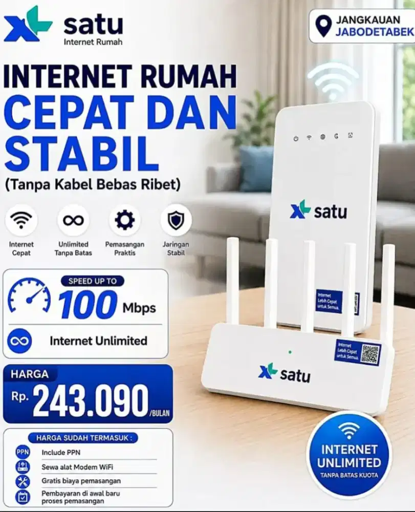 Internet XLSATU WIFI