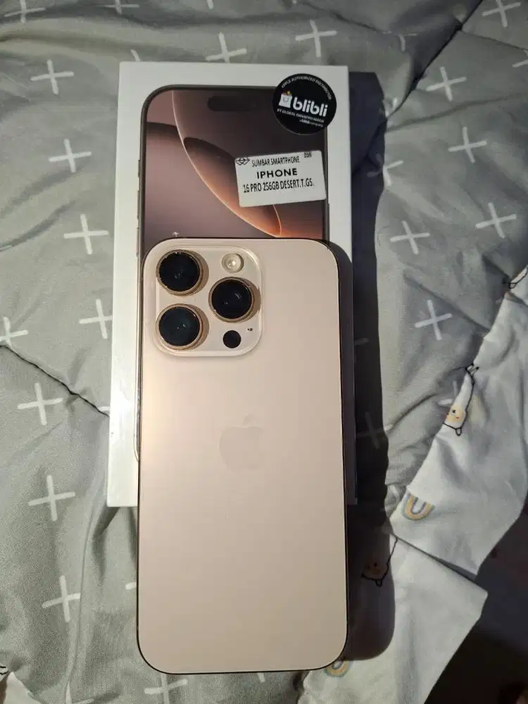 Iphone 16 pro 256Gb garansi resmi indonesia