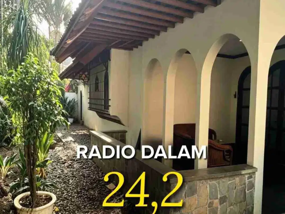 RUMAH RADIO DALAM JAKARTA SELATAN HARGA NJOP