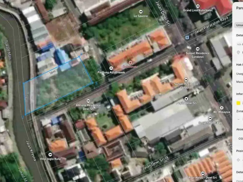 Rumah dewi sri Kuta bali