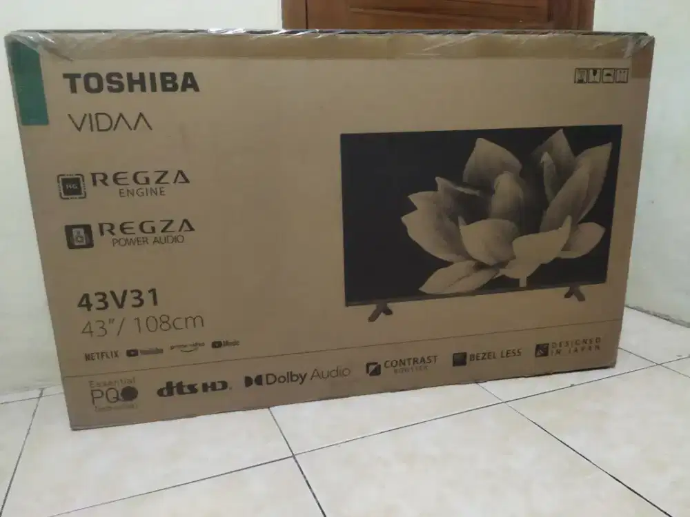 New smart tv Toshiba 43inc E31 bisa tukar tambah