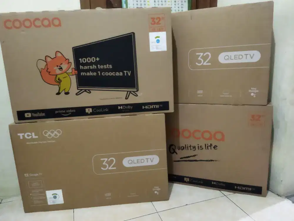 Jual beli tukar tambah LED TV baru bergaransi resmi