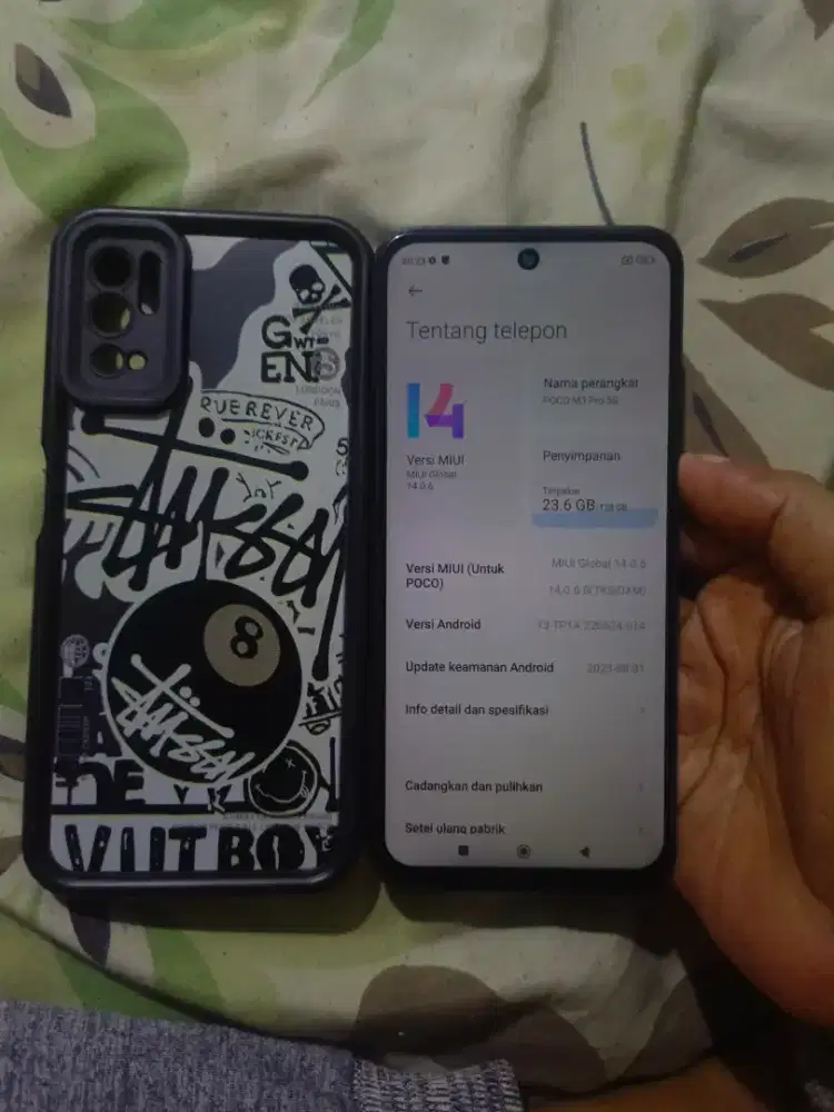poco M3 pro 5G nFC ram 6+5/128 siap pakai