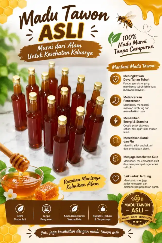 Madu odeng asli