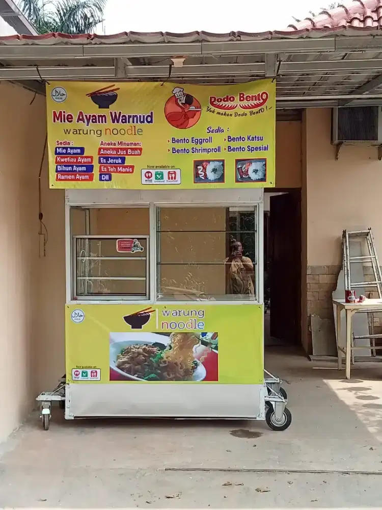 Dijual gerobak serbaguna bekas