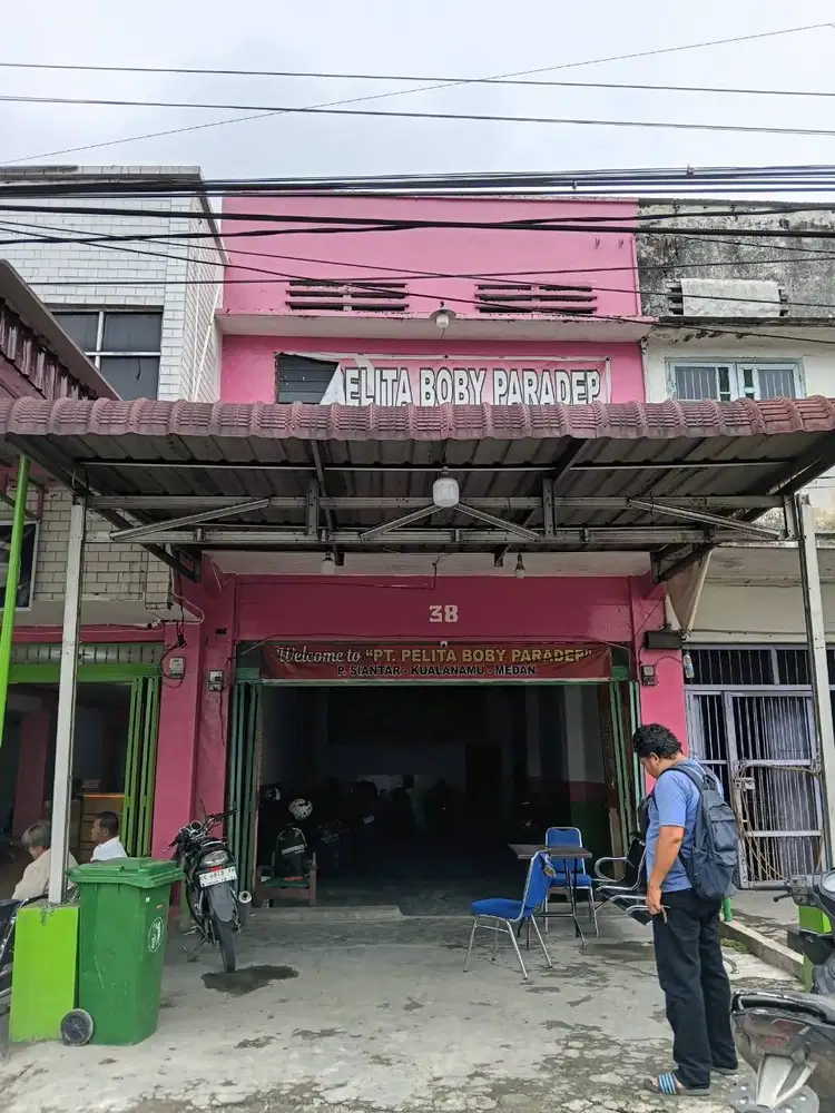 Ruko Pematangsiantar Jalan Ahmad Yani, dekat makam taman pahlawan