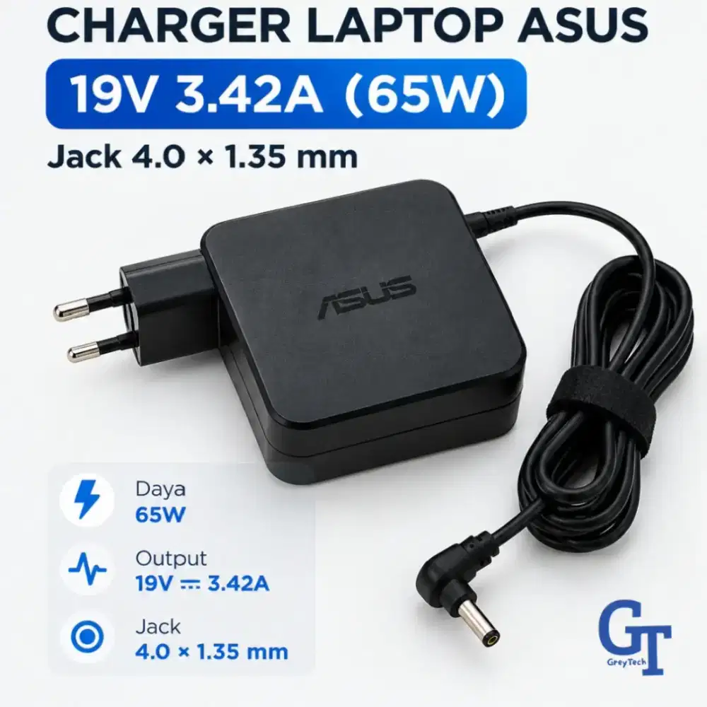 CHARGER ASUS 65W 19V 3.42A JACK 4.0×1.35MM X441 X453 X540 X553 X200
