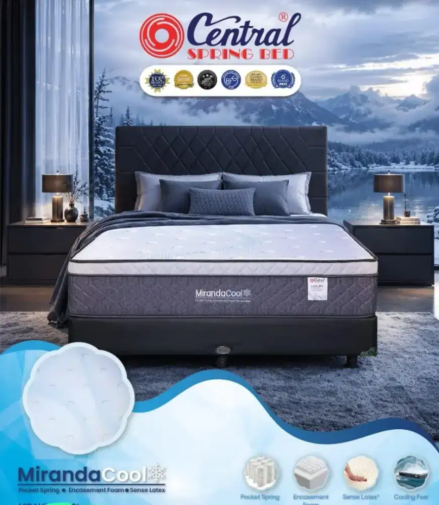 Springbed poket setral