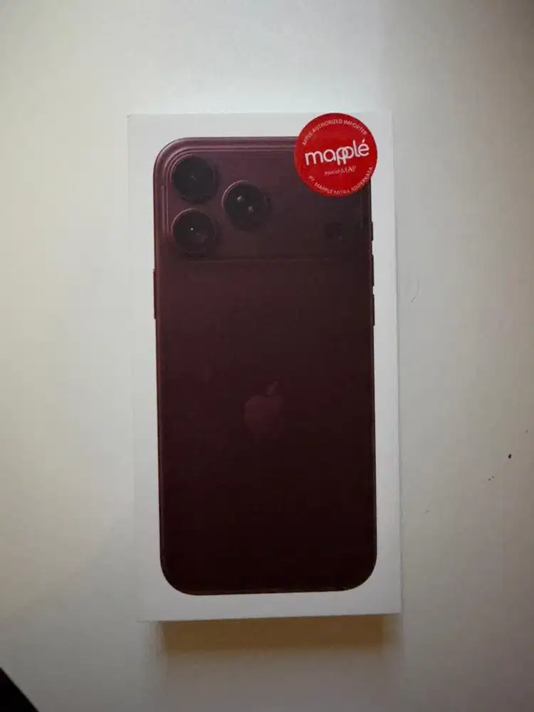 iPhone 18 Pro Max 256GB Burgundy