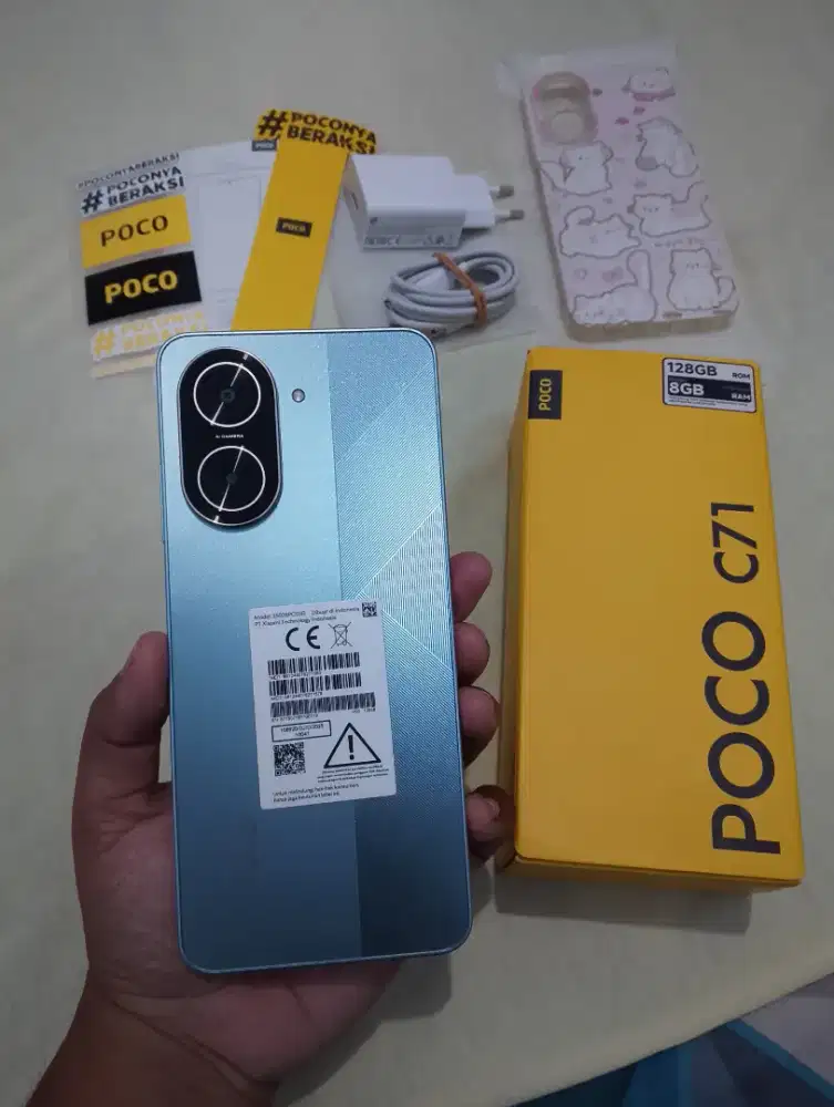 Hp Xiaomi Poco C71 Ram 4+4/128GB Fullset