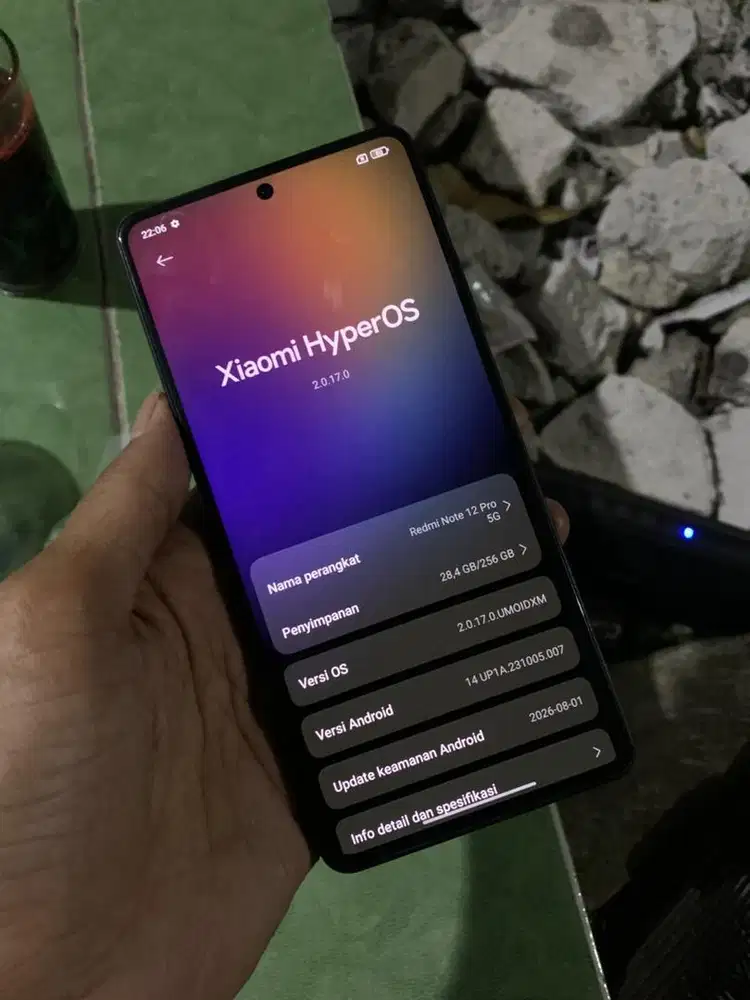 Redmi Note 12 pro 5G 8/255