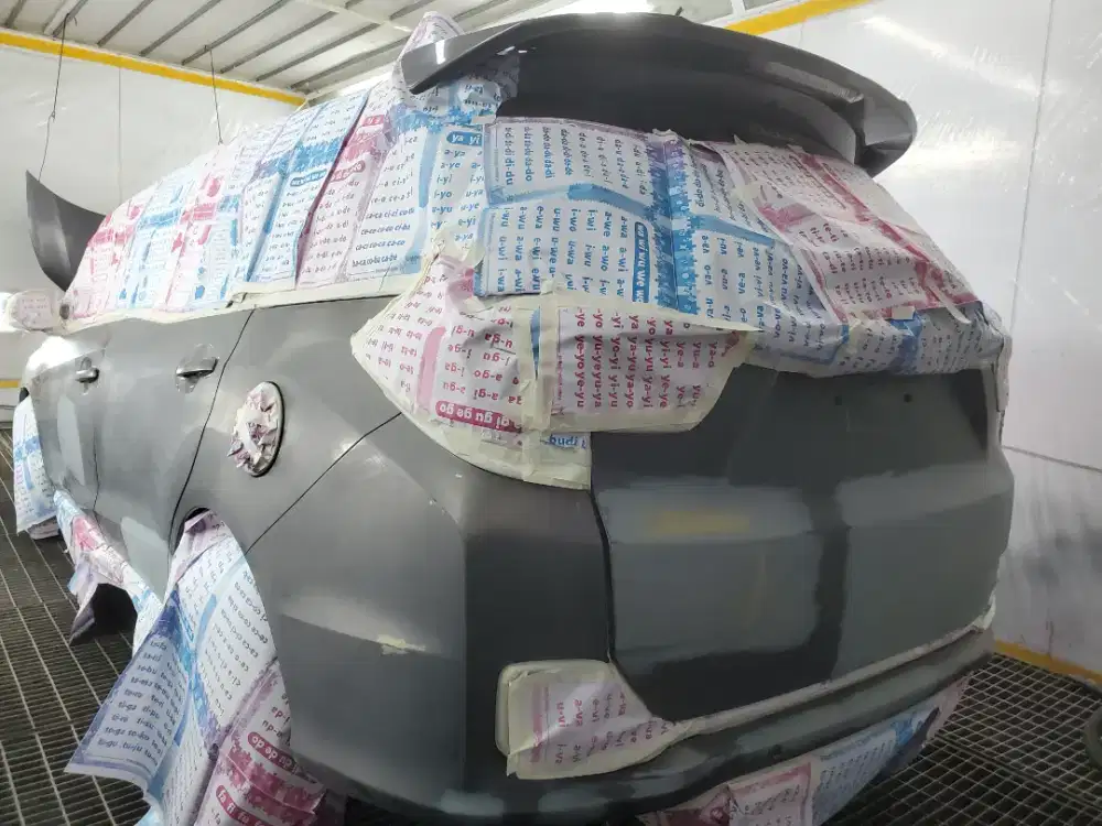 Cat oven mobil body repair repaint mobil garansi 10tahun