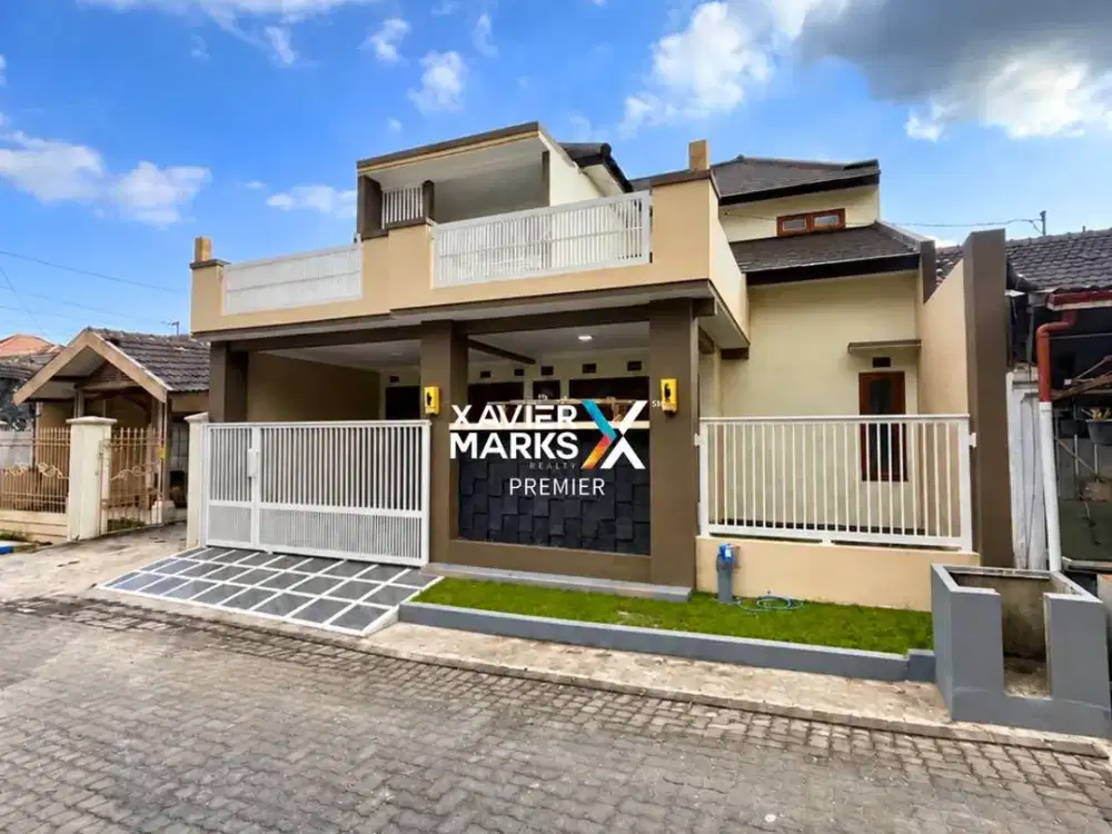 Dijual Rumah Baru Modern Family Friendly di PBI Araya Malang