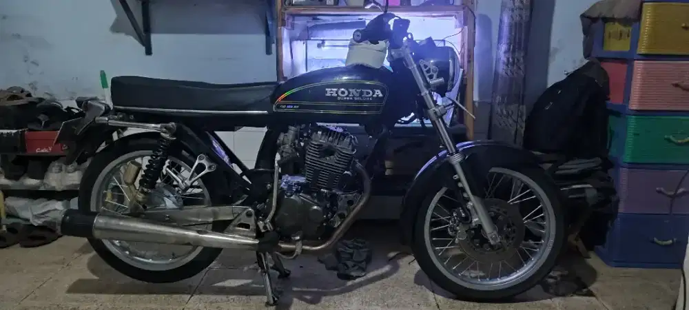 Honda CB basic GL100 lengkap spek up