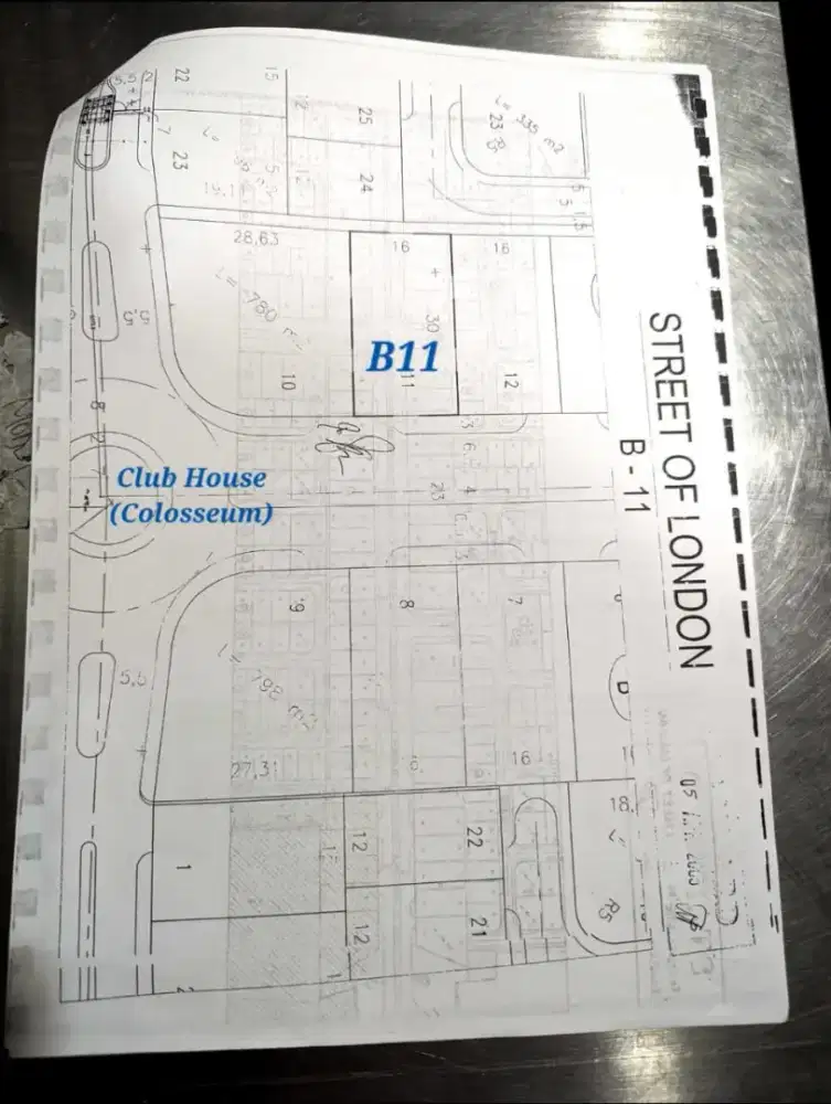 DIJUAL TANAH DI WISATA BUKIT MAS BLOK B DOUBLE WAY
