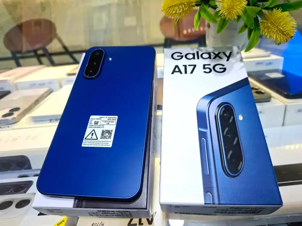 SAMSUNG A17 5G RAM 8/256GB like new GARANSI RESMI INDONESIA