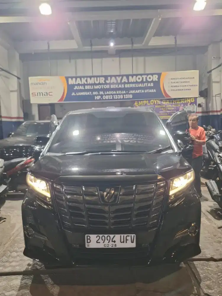 Hub ima TOYOTA ALPHARD AT SC CBU JAPAN 2017 . PAJAK ON CASH CREDIT