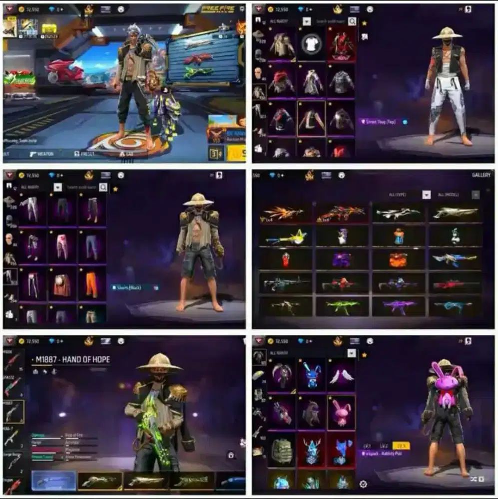 JuaL Akun FF spek sultan gg idaman Aman dan Tepercaya real 100% Asli