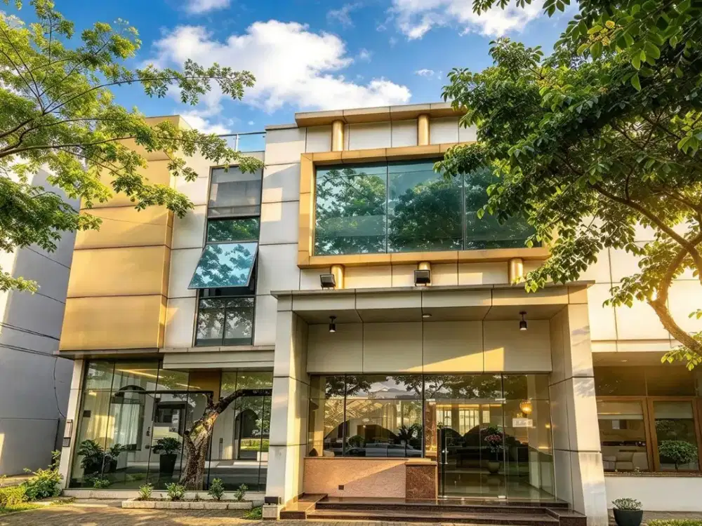GEDUNG KOMERSIAL 3 LANTAI + ROOFTOP, DIJUAL DI BAWAH NJOP! MAMPANG JAKSEL