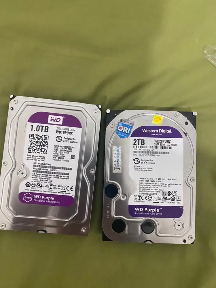 Harddisk WD 1&2TB
