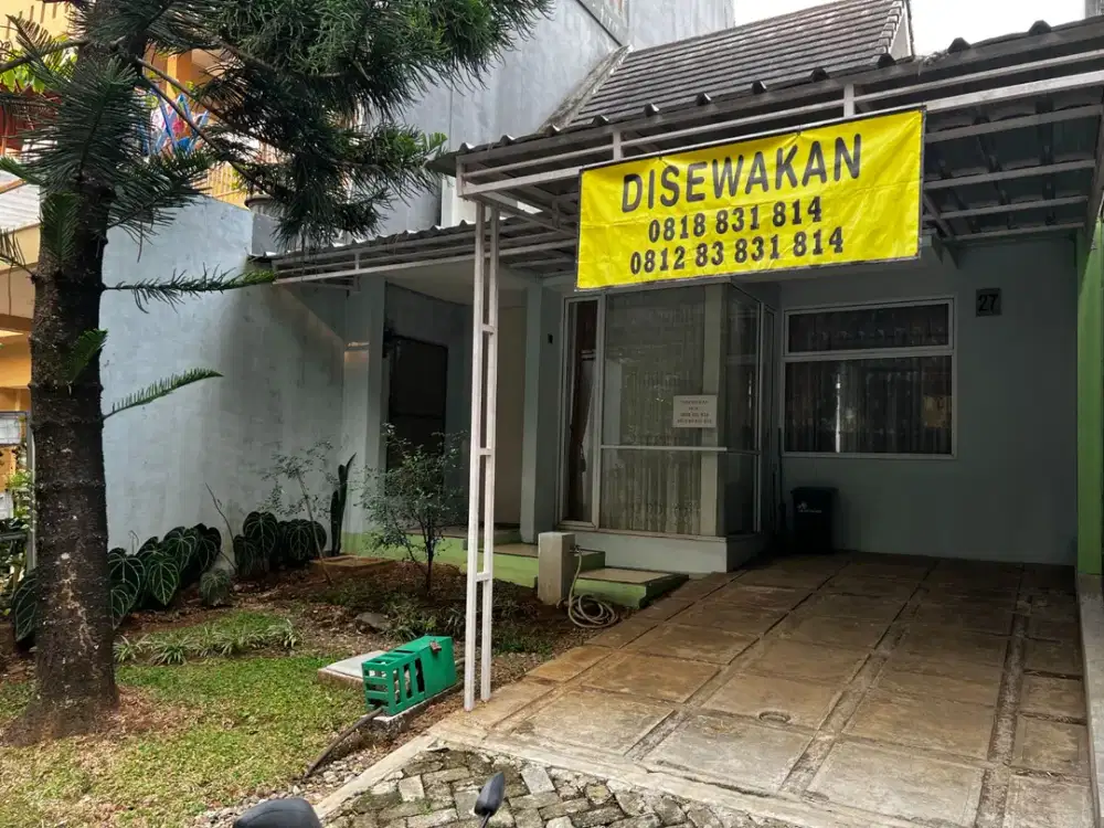 DISEWAKAN RUMAH PINE FOREST SENTUL