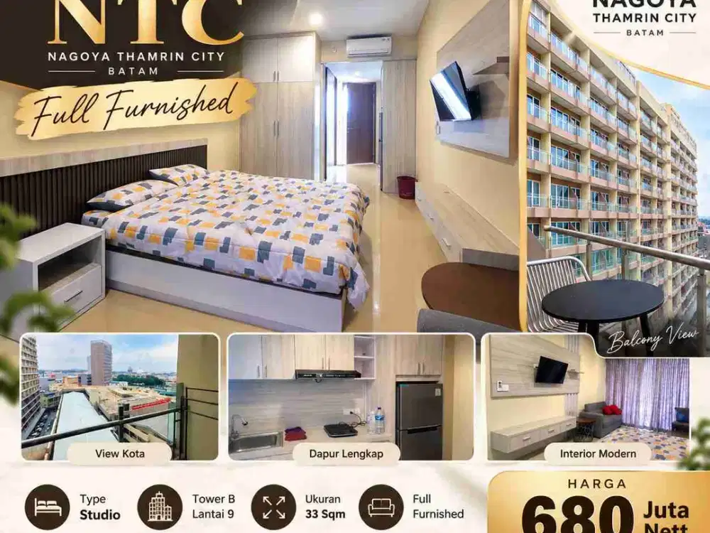 dijual cepat apartemen Nagoya Thamrin city