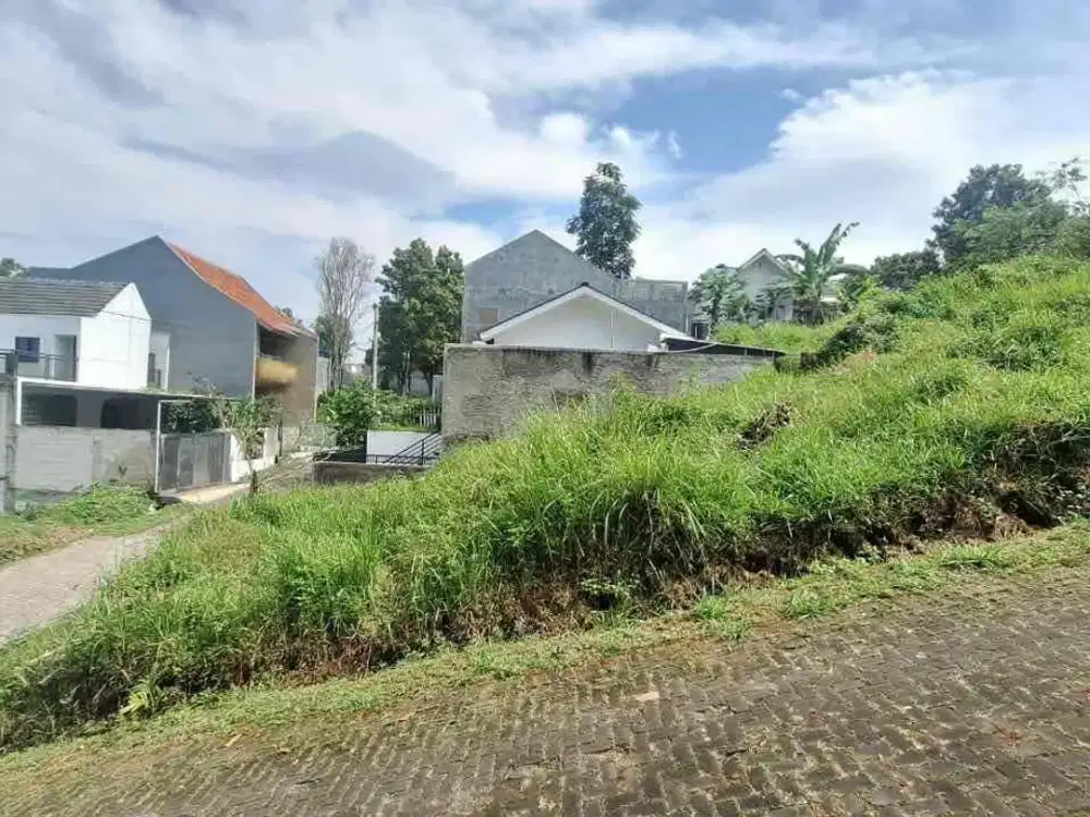 dijual tanah kavling siap bangun posisi hoek view kota Bandung di Sindanglaya Mandalajati bandung