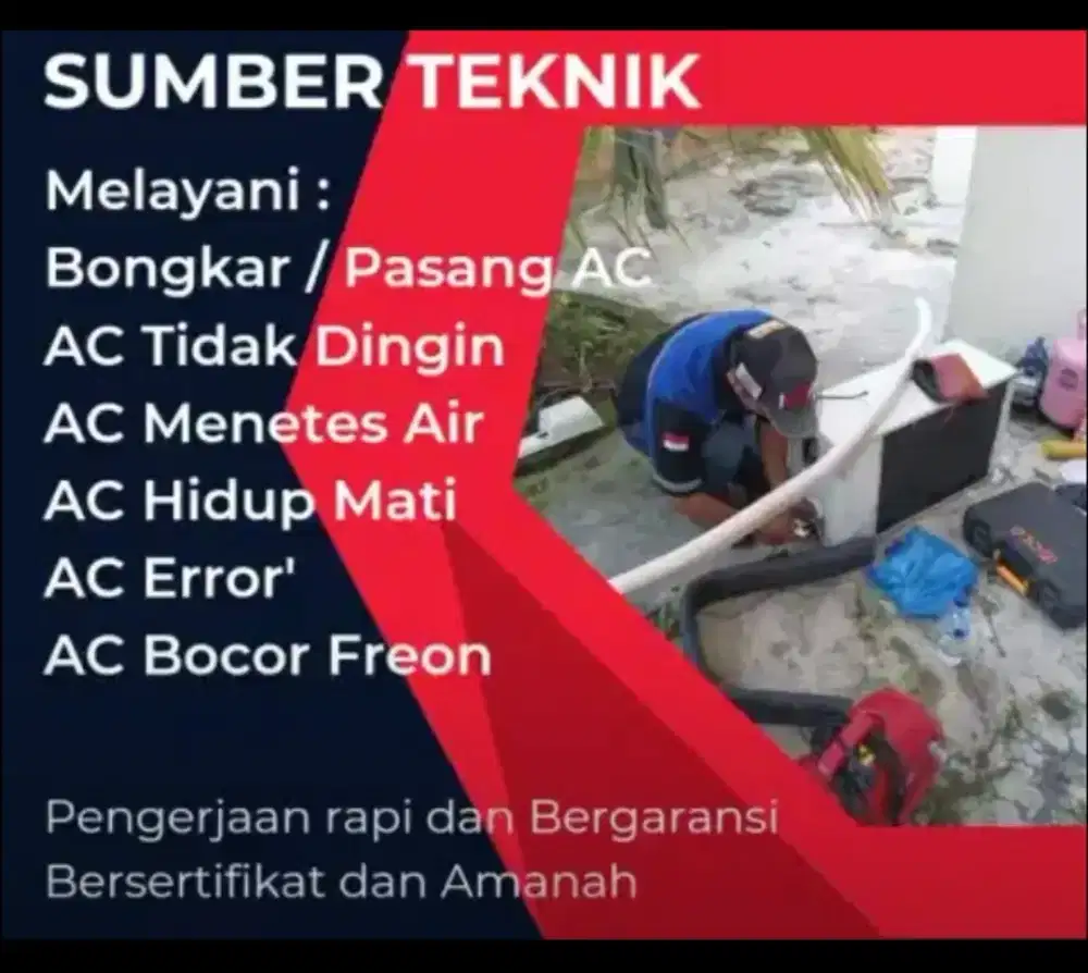 Pasang AC dan service AC