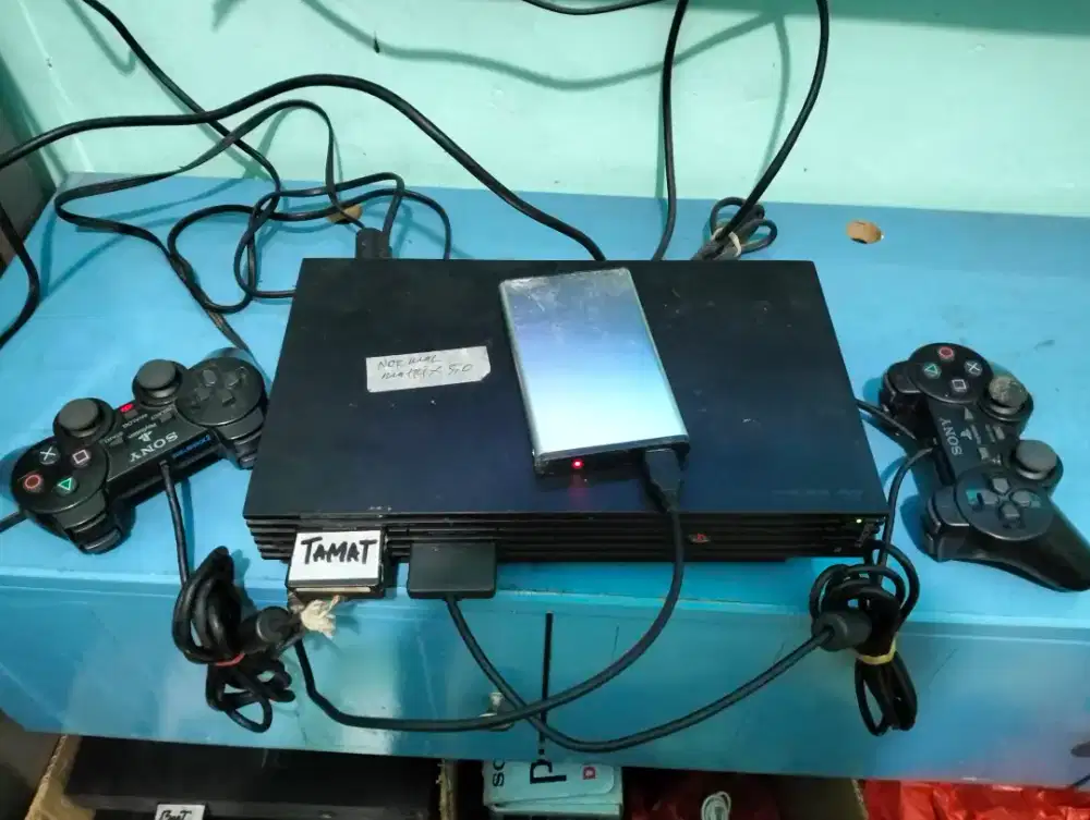 PS2 Fat matrix seri 30ribu Hardisk External 320GB