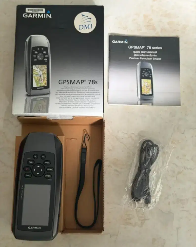 Gps Garmin Map 78s Bekas Komplit Full Set Garansi 1 Bulan