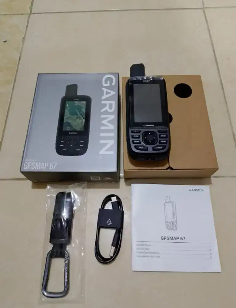 Gps Garmin Map 67 New / Baru Bergaransi Resmi