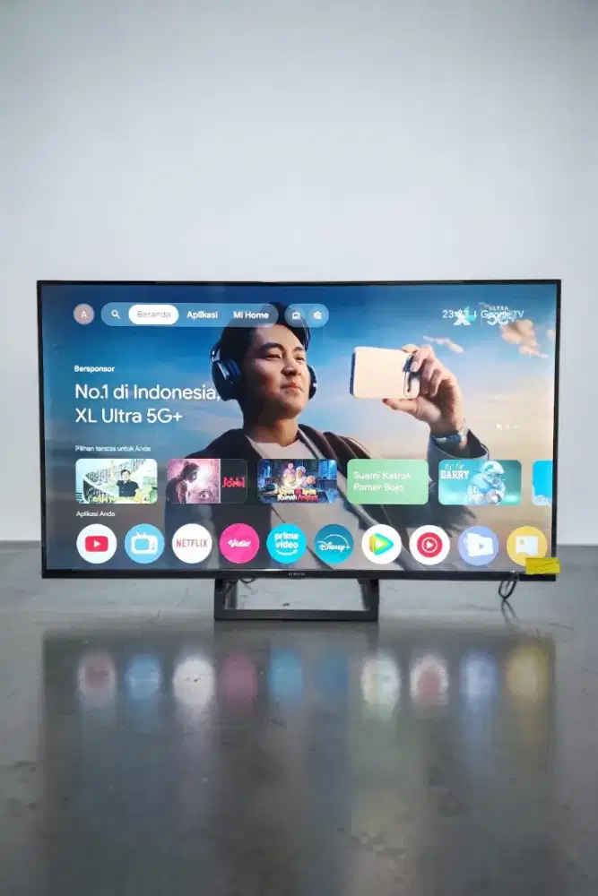 TV Xiaomi Android 43 inci 4K UHD | bening normal bisa diantar