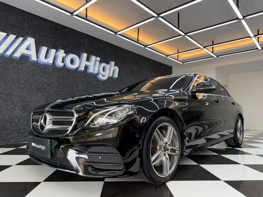 DP10% [Km24.000] E300 AMG 2018 Black Reg 2019 #AUTOHIGH