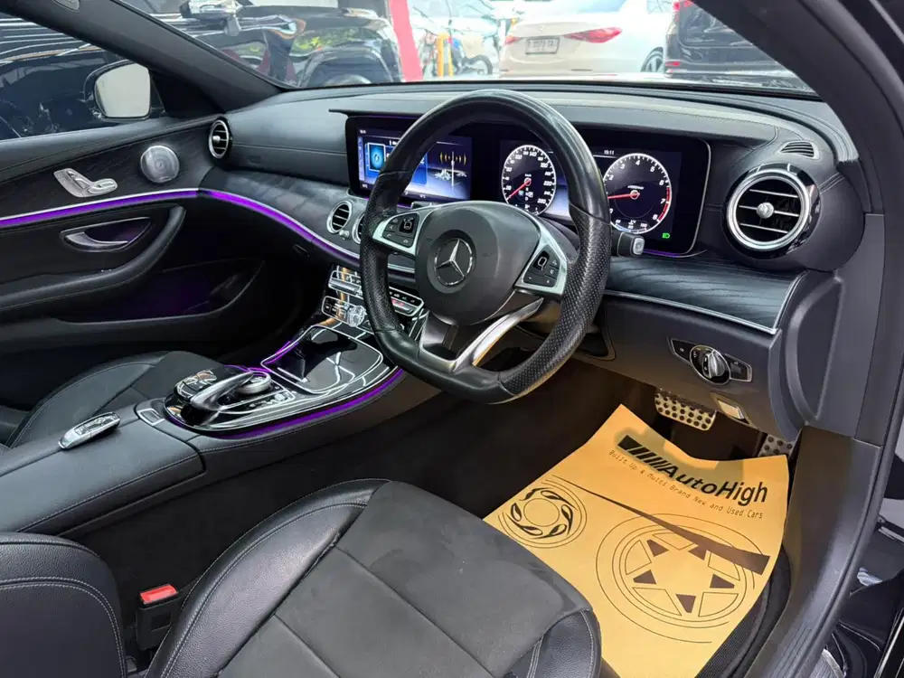 DP10% [Km24.000] E300 AMG 2018 Black Reg 2019 #AUTOHIGH