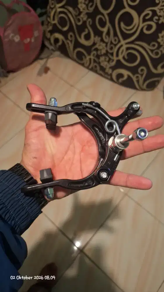 Long arm cbrake tektro black tkw900c depan baut panjang bekas
