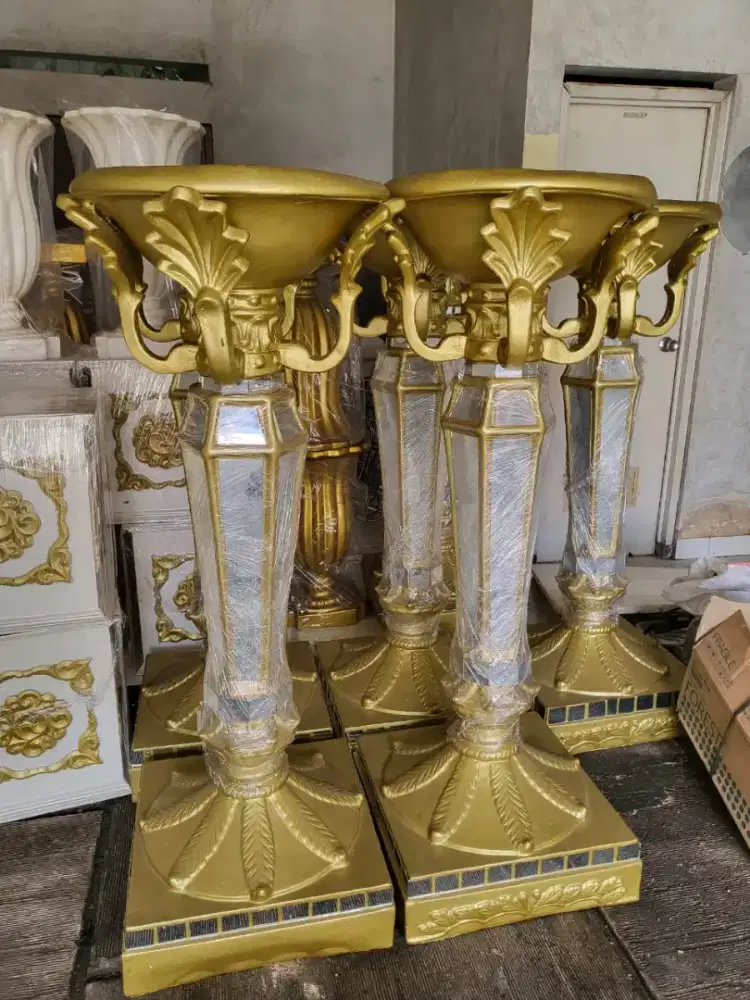 jual 6 unit standing flower pelaminan