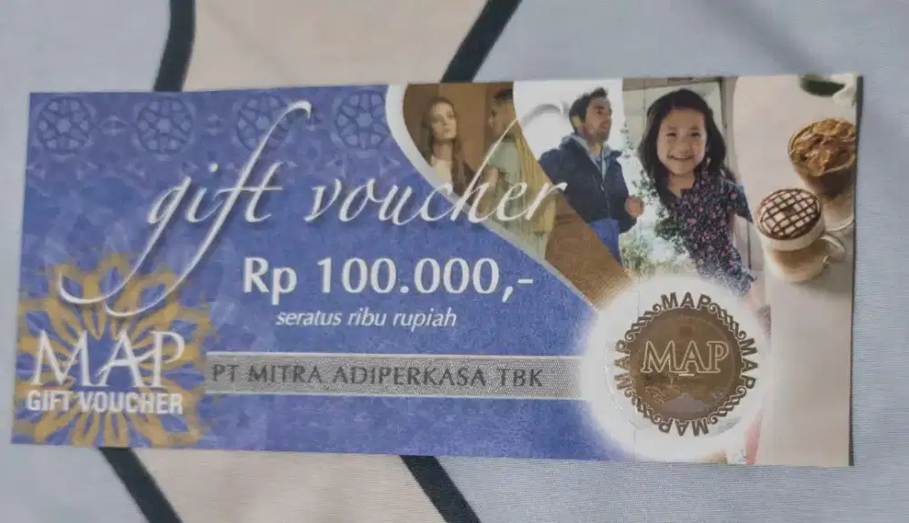 Voucher MAP expired Desember 2028