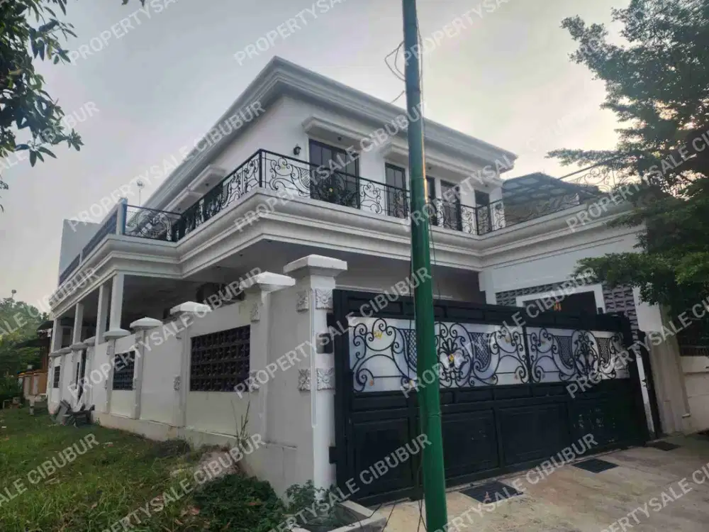 For Sale Rumah Besar Luas Hook bonus dekat Fasum Raffles Hills Cibubur L 300M² Bangunan baru 2 th