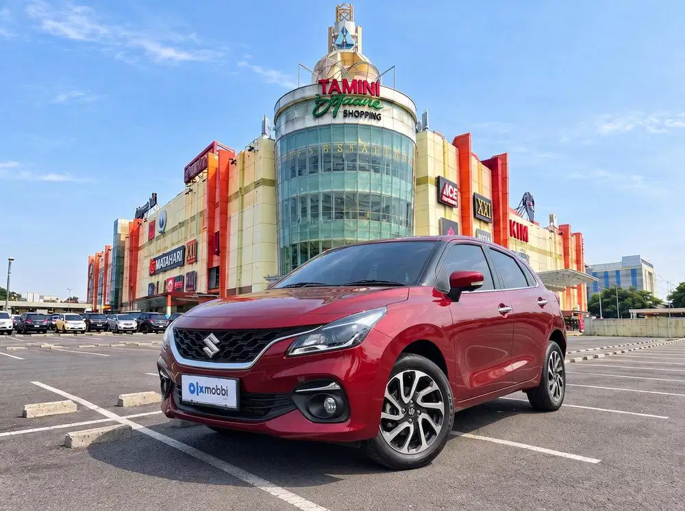 Angs Murah Suzuki Baleno 1.5 Bensin-AT 2022 Merah CEZMB