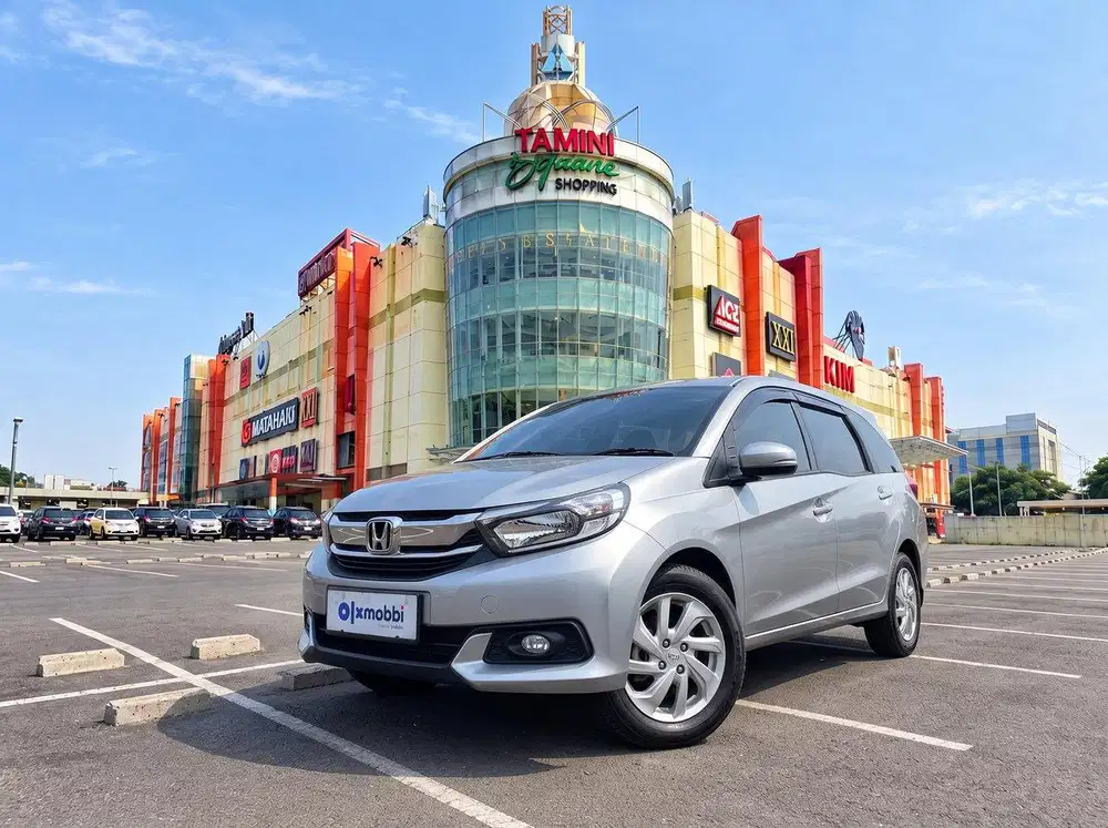 Angs Murah Honda Mobilio 1.5 E Bensin-AT 2018 Abu CVMPB