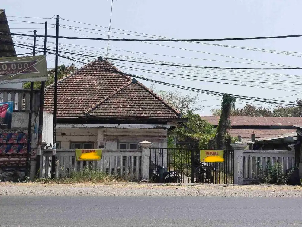 jual cepat rumah dan tanah 0 jalan raya Cerme kidul gresik