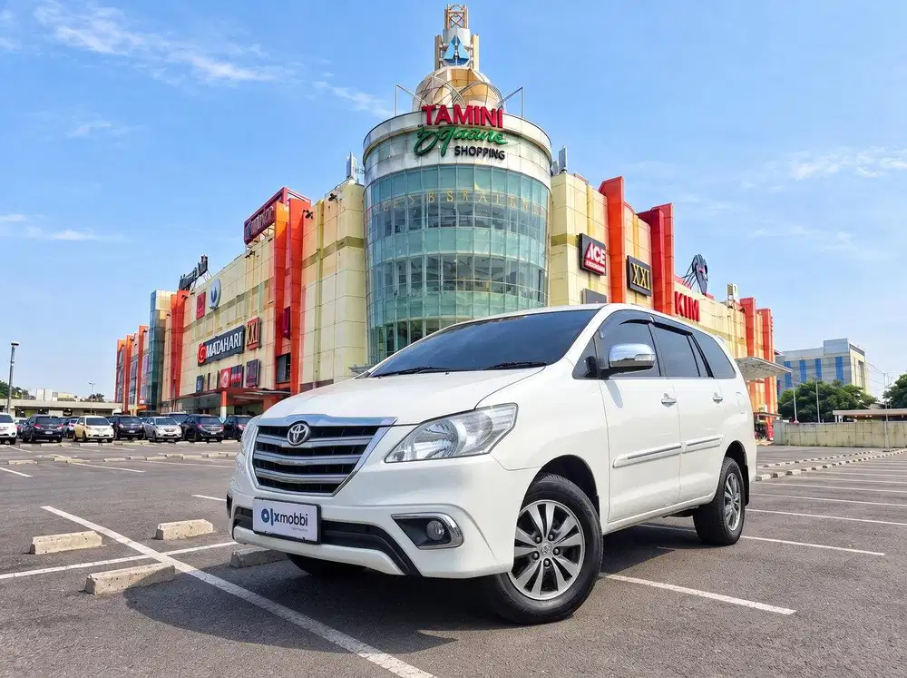 Angs Murah Toyota Kijang Innova 2.0 G Bensin-AT 2014 Putih CBIGB