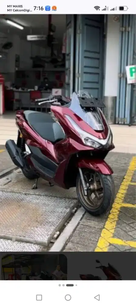 Jual PCX 160 RoadSync 2026 KM 450 like new, BPKB STNK ready tgl 28,